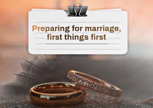 Blog Article - Preparing for marriage